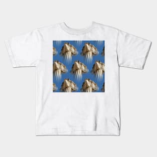 repeating design of many iconic column detail Kids T-Shirt